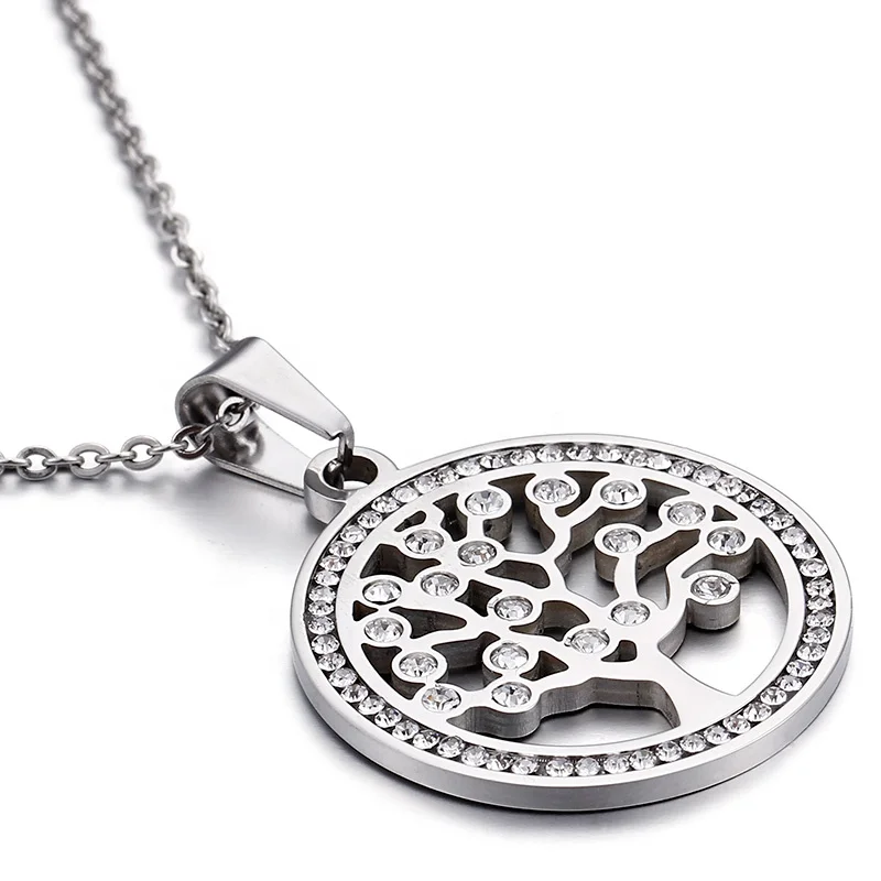 Fashion Zircon Life Tree Jewelry Custom Dubai Gold Plated Wedding Jewelry Sets