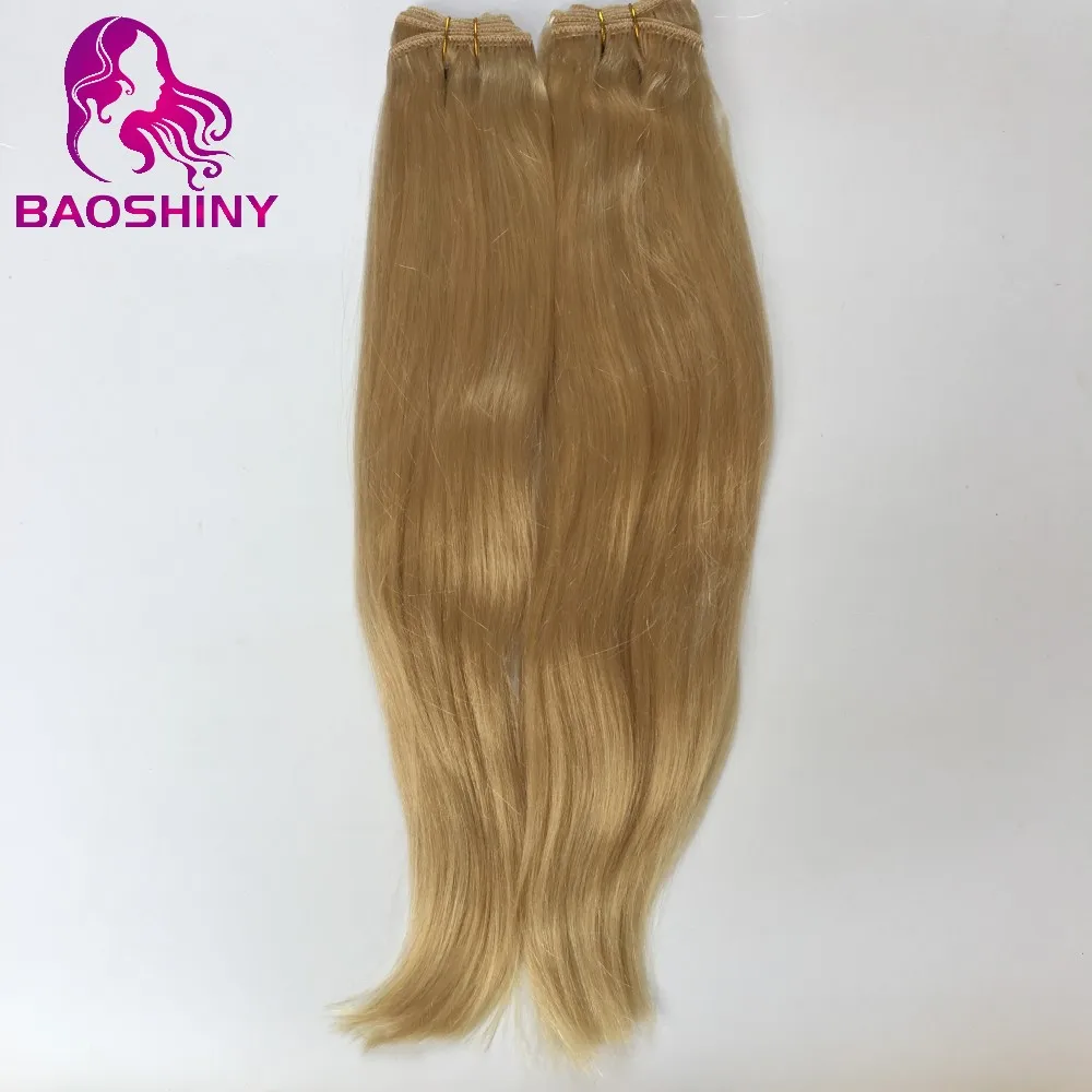 22 Inch Pretty White Hair Weft Human Hair Brazilian Remy Hair Extensions