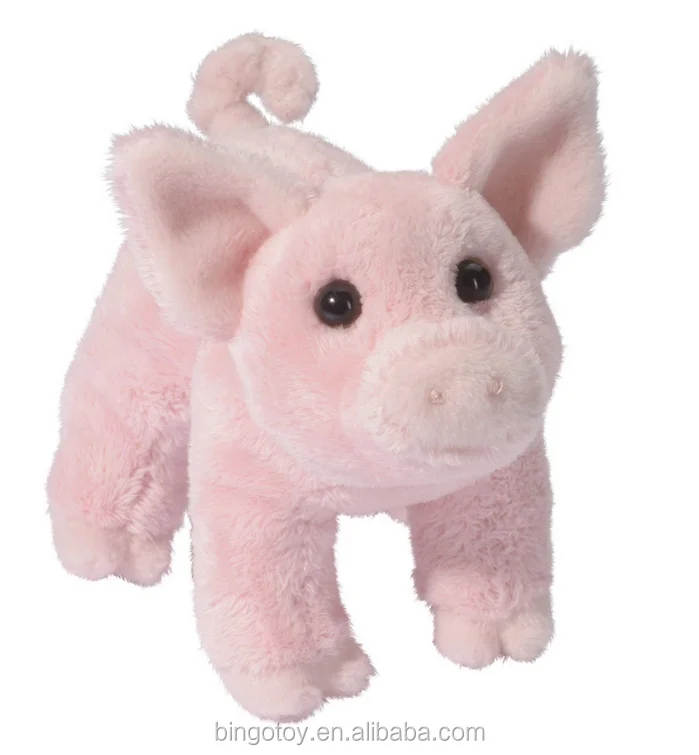 hot sale plush pink cute pig toy peluches de animales 2019 wholesale
