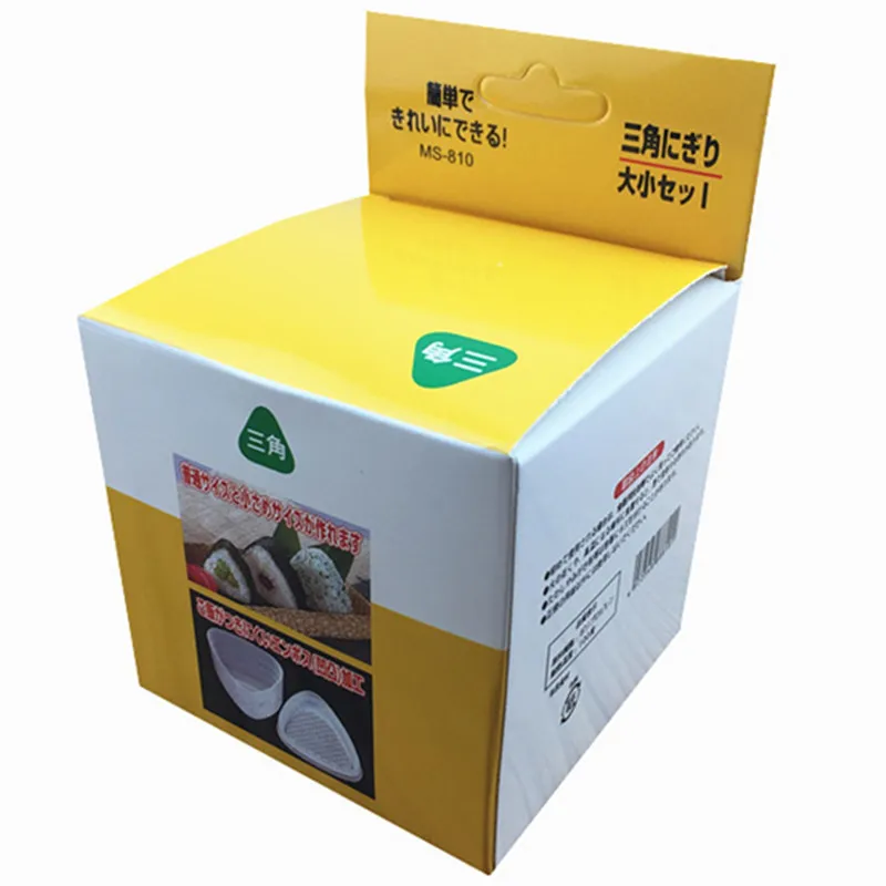 2pc Quality Japanese Sankaku Onigiri Sushi Mold Rice Ball Maker