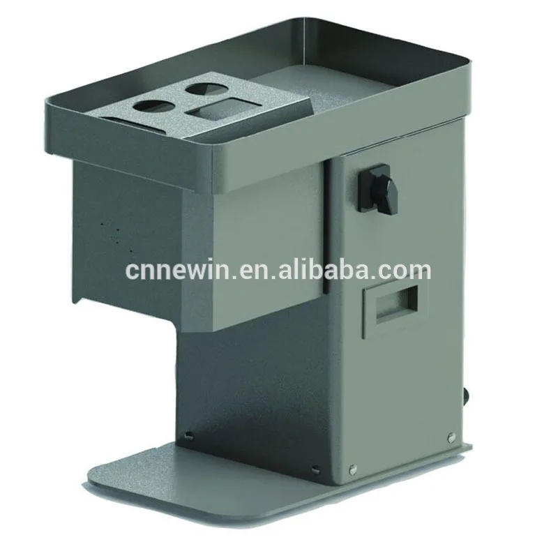 250 кг/ч настольная машина из нержавеющей стали для резки полосок свежего мяса