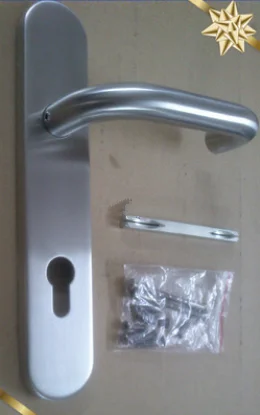 Stainless steel 304/201 material high quality door handle plate lock