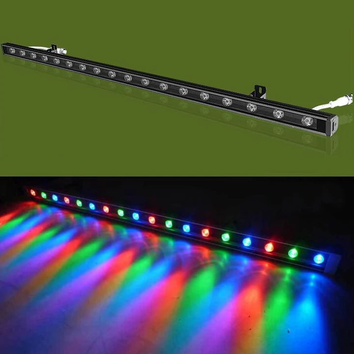 18 Вт Высокая мощность IP65 DMX512 светодиодный настенный светильник CE & ROHS