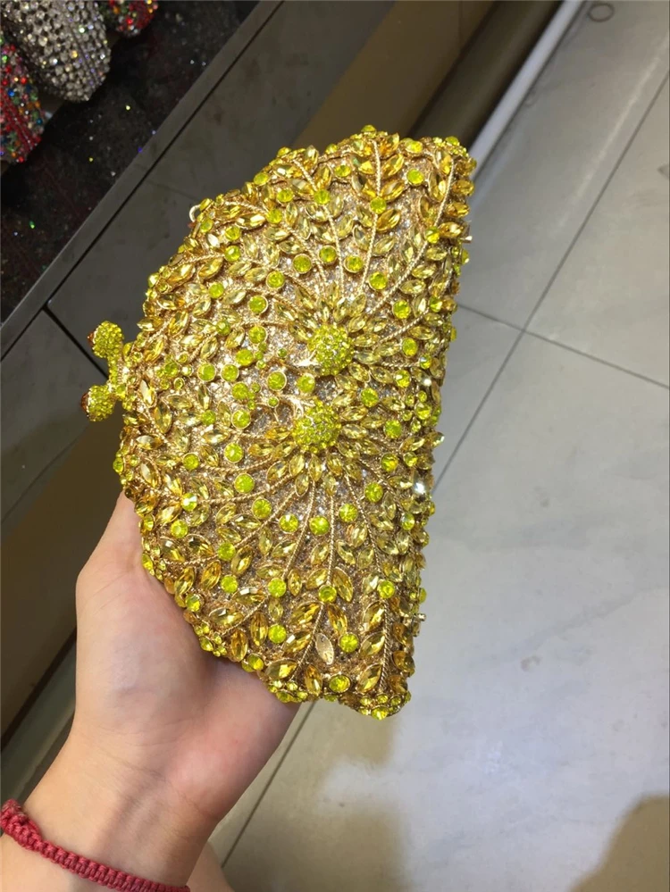 
DB710 bridale clutch bag crocodile leather clutch purse 