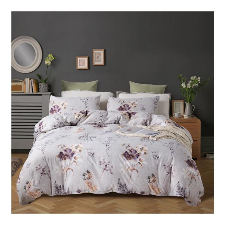 Winter keep warm bedding set patchwork quilt cotton queen size quilt set