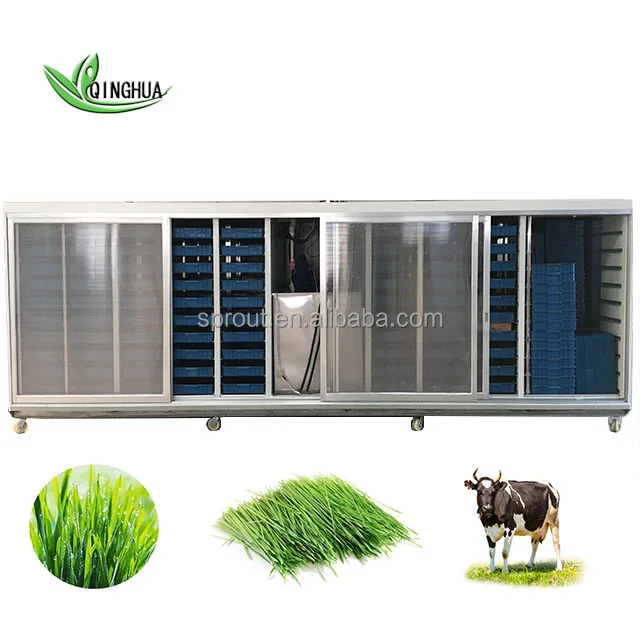 
Гидропонная машина для корма животных, пшеница/ячмень/кукуруза/альфальф 