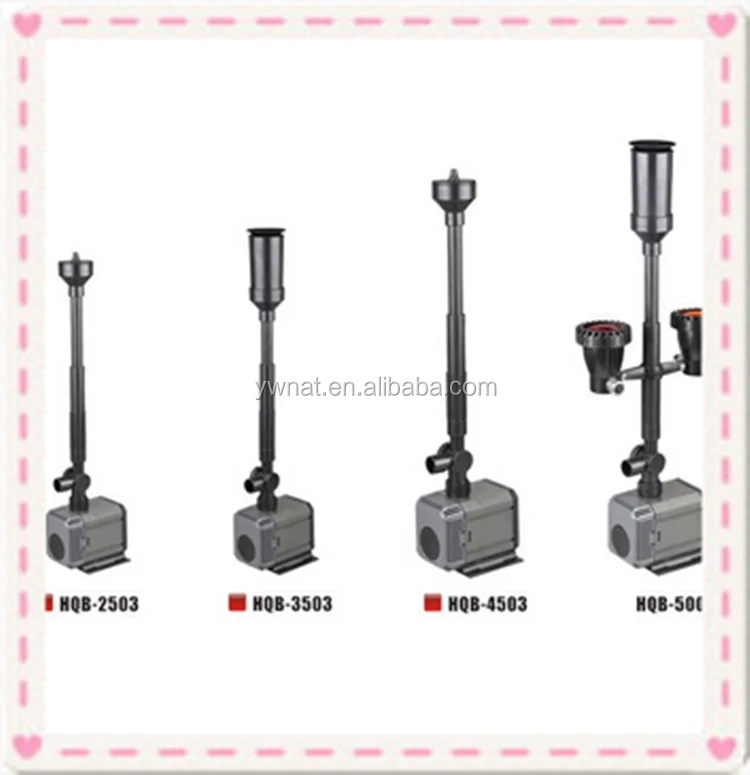 HQB-3503 Submersible Garden Fountain Pump Pond Fountain Pumps