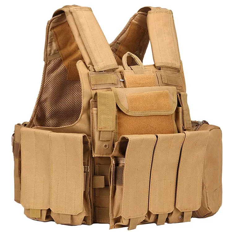 
Wholesale Outdoor Sports Protective Training Multi-functional Tactical Vest Military Equipment 