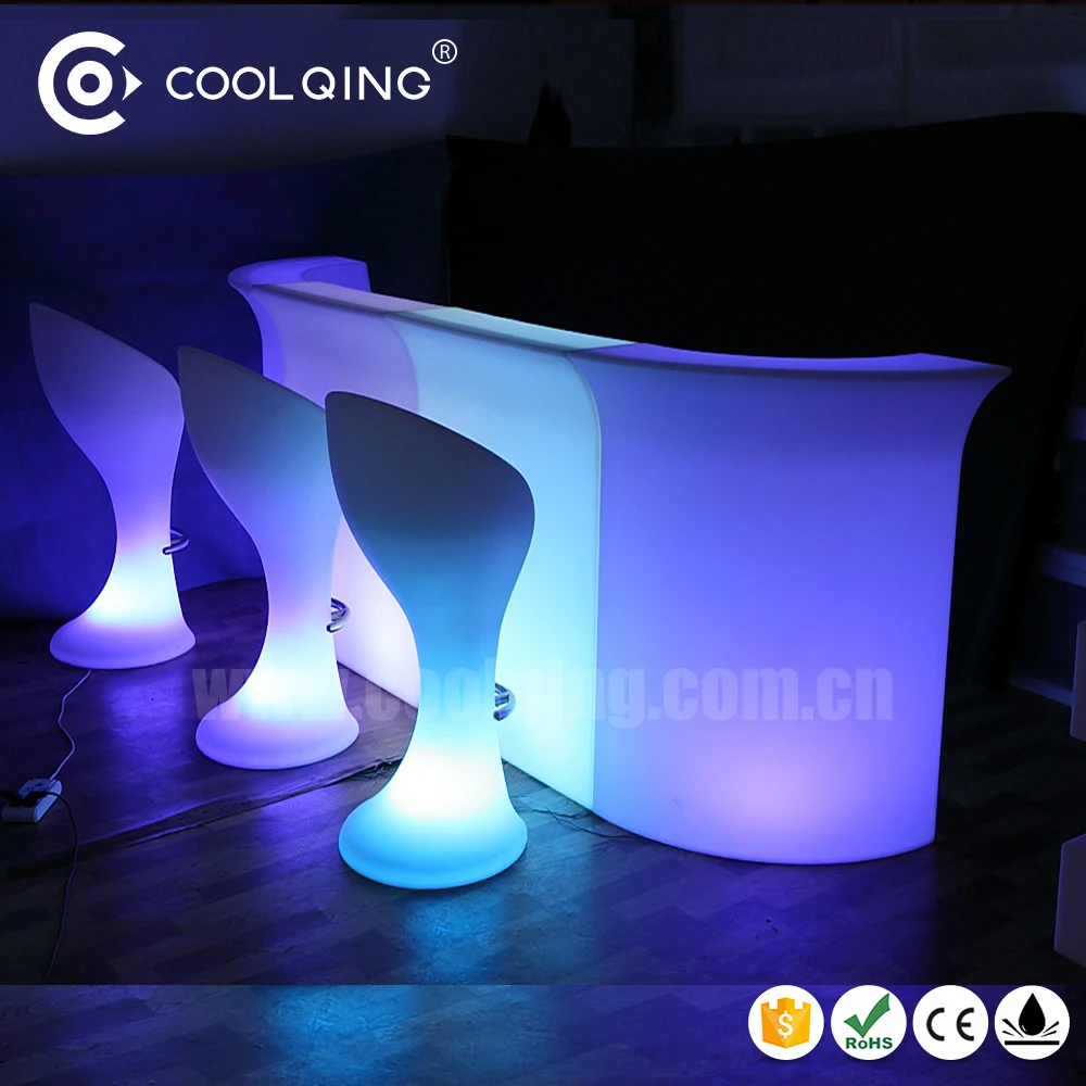 Cool Luminous Furniture Bar Tables Modern Home Bar Counter Design