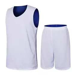Wholesale Youth Sublimation Cheap Custom Basketball Jersey Reversible Basketball Uniform Set