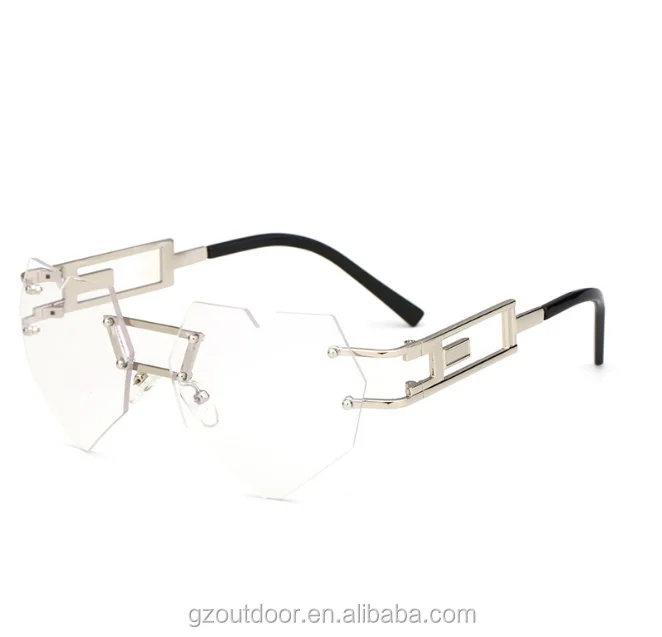 
2018 520 heart shape rimless dropship sunglasses,eyewear usa south africa resin ,drop ball test stock sunshades 