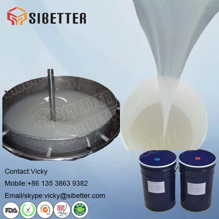 RTV2 Liquid Silicone Rubber of Shore A Hardness 50