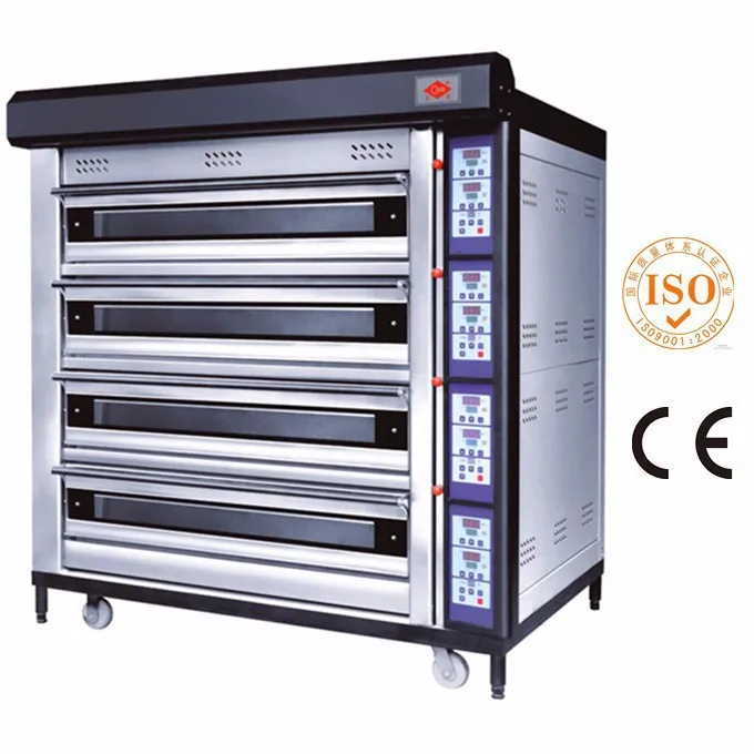
Luxurious 3 deck 12 trays electric commercial oven for bread 