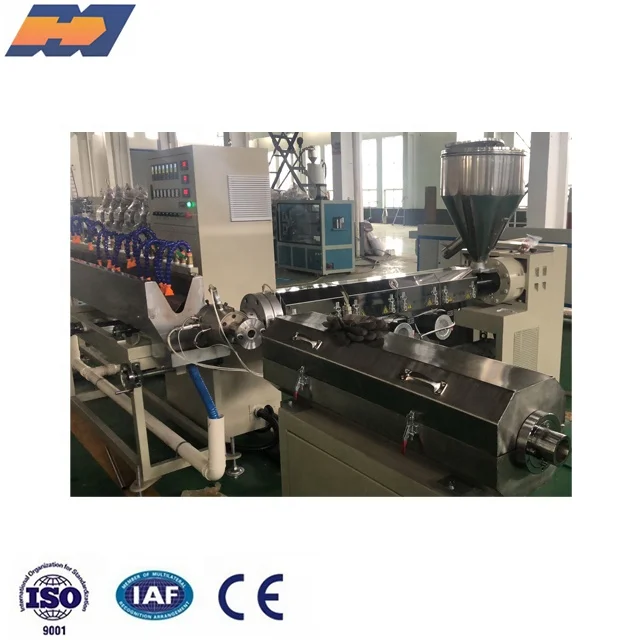 Pvc fiber reinforced pipe machine soft pvc garden pipe extruder machine