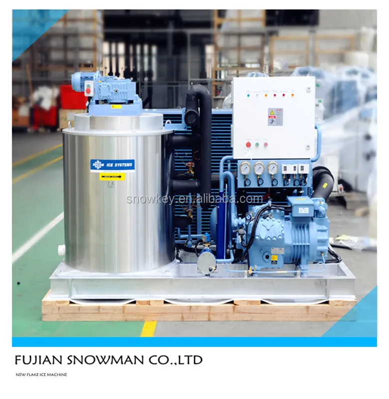 
Snowkey 0.5-60T/Day China Flake Ice Machine 