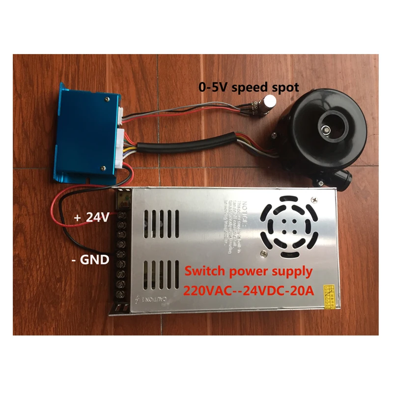 
High speed 24vdc hot (air blower) for inflation with low noise 