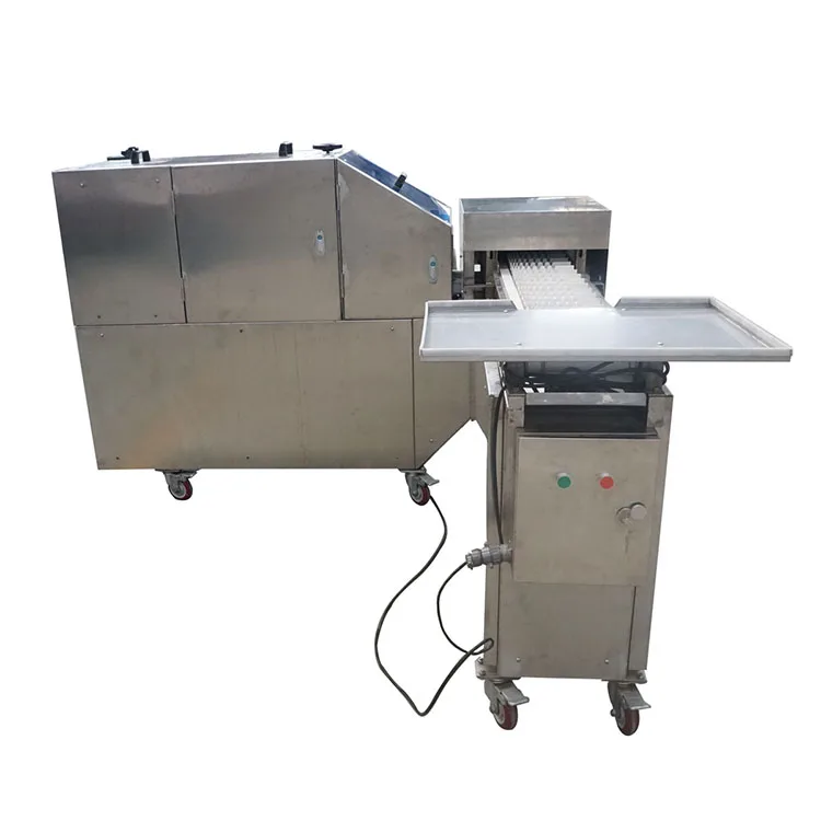 Automatic fish gutting head removing machine