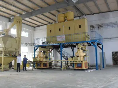 mini-plant for the production of fuel pellets with a capacity of 2-3 tons per hour