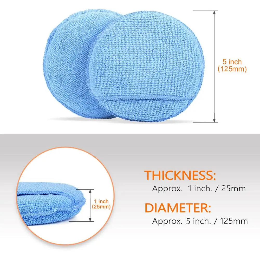 
Manufacturer Microfiber Buffing Sponge Polishing Pads Kit For Car Details Care/Cleaning 