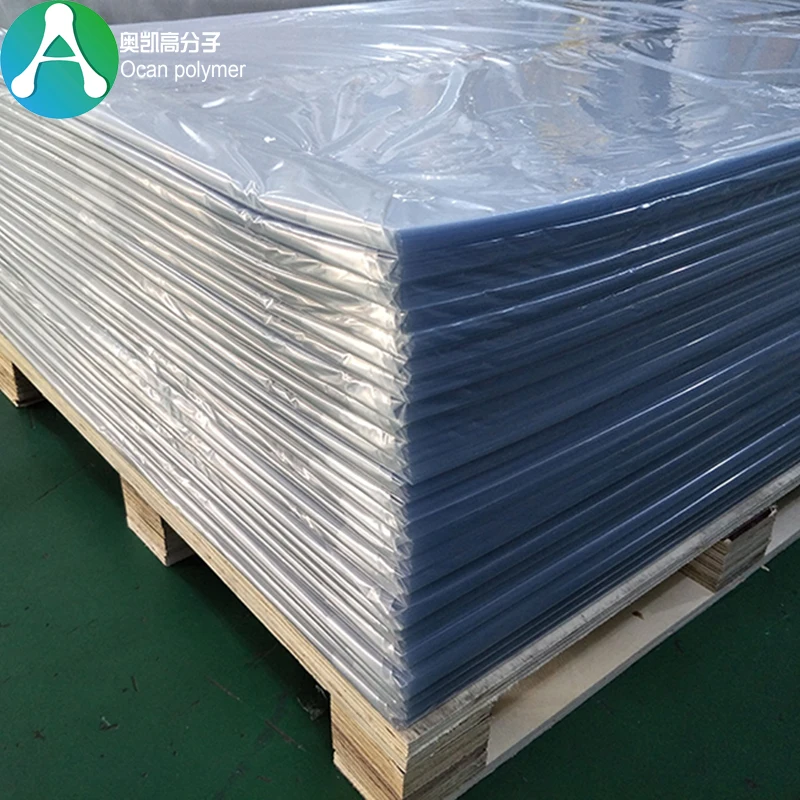 0.5mm Clear Transparent Rigid Plastic PVC Polymer Sheet for Printing