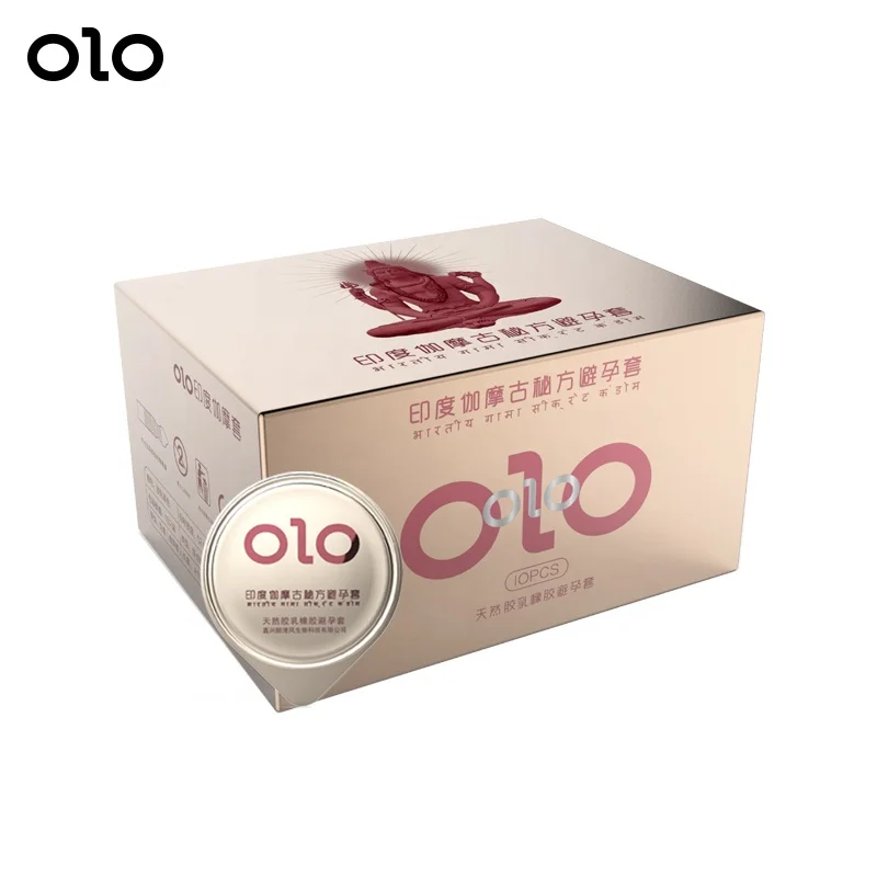 
OLO Men Delay Ejaculation Condom Bulk Male Latex Condom Free Sample with CE, ISO, SABS, FSC 