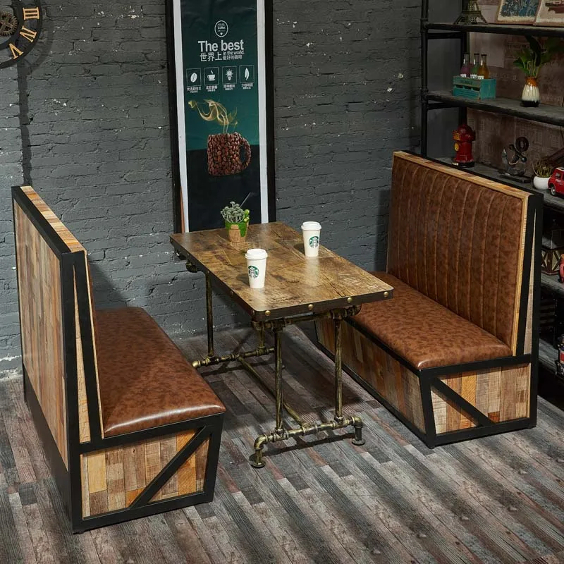 Прямая поставка с завода, деревянный диван в стиле ретро