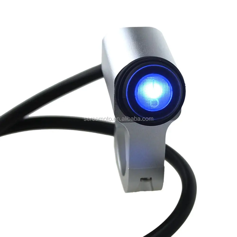 high quality aluminum Universal CNC motorcycle switch 22mm 25mm handlebar Low High Beam light switch ON/OFF