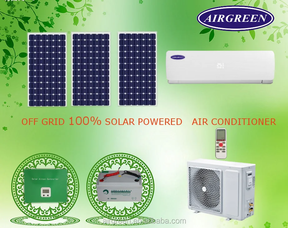 
100% SOLAR POWERED AIR CONDITIONER /9000BTU/48VDC AIR CONDITIONER/FACTORY/CHEAP PRICES 