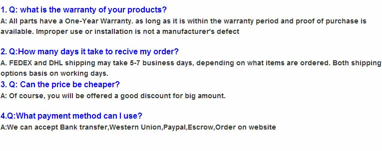 FAQ