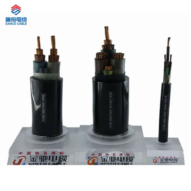 450V/750V Multi Core Rubber Insulated Flexible Cable Wire for Mobile Electrical devies and rings