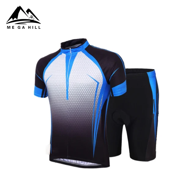 elastic hem short sleeve accept custom cycling jersey China oem clothing uniformes de ciclismo