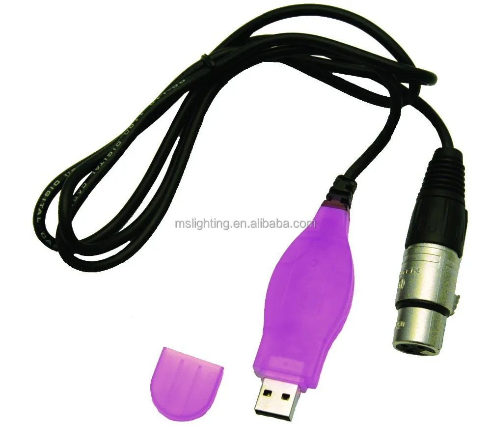 Mini USB к адаптеру интерфейса DMX 512 DMX512 компьютерный ПК сценический