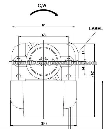 Корейский оригинальный двигатель вентилятора холодильника, STC, MA-6110ZP2, ZMJ, ZST