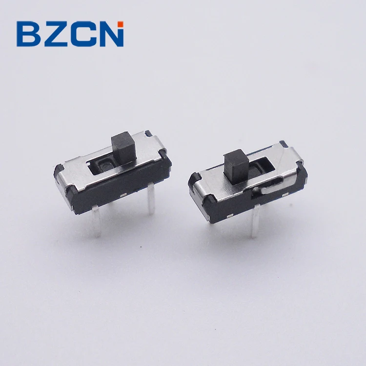 3 PIN through hole terminal with two position slide switch for toys