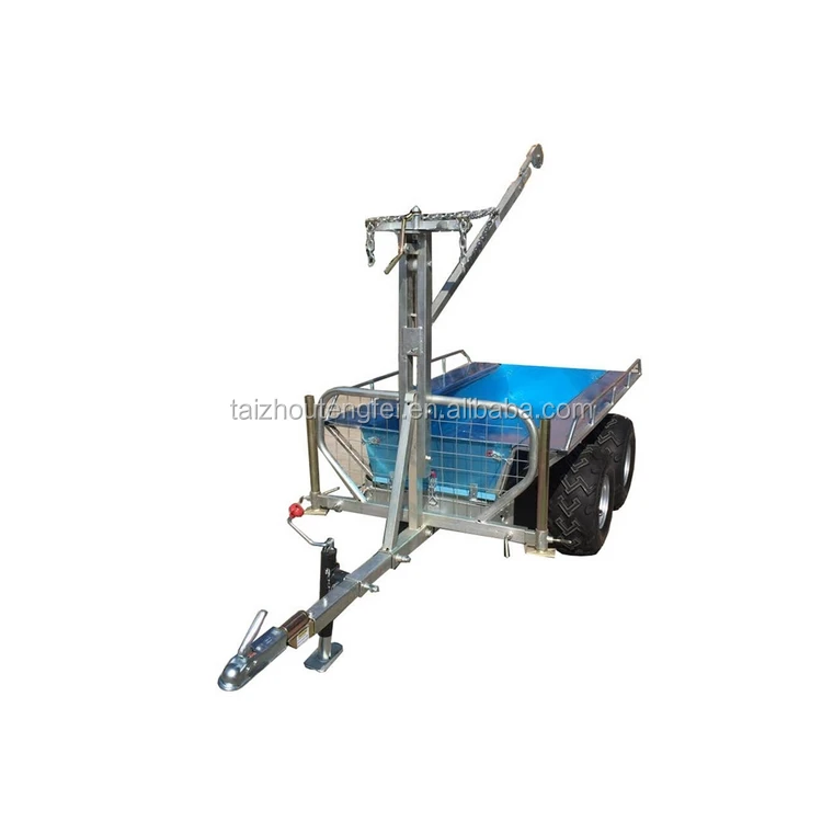 Factory supplier utility farmer atv big plastic dump cargo trailer