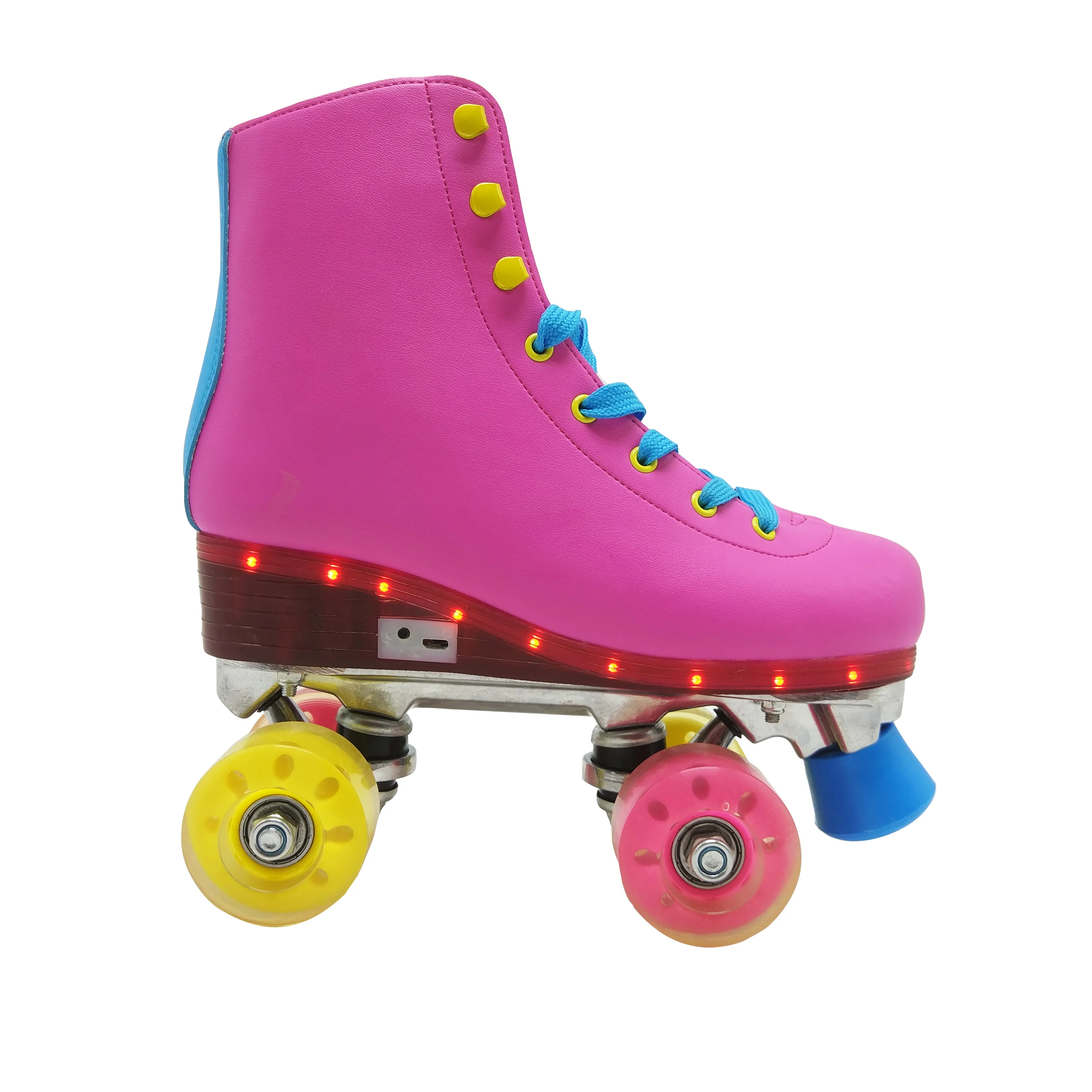 
2019 Cheap Good Quality soy luna Inline Skates - Roller shoes,soy luna roller skates for adult with light and Bluetooth 
