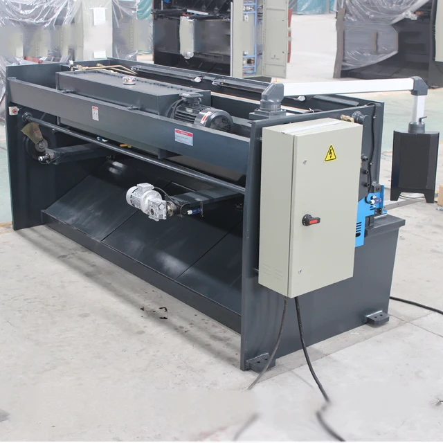 QC12Y 6X2500 portable hydraulic shearing machine , iron sheet hydraulic shear with CE