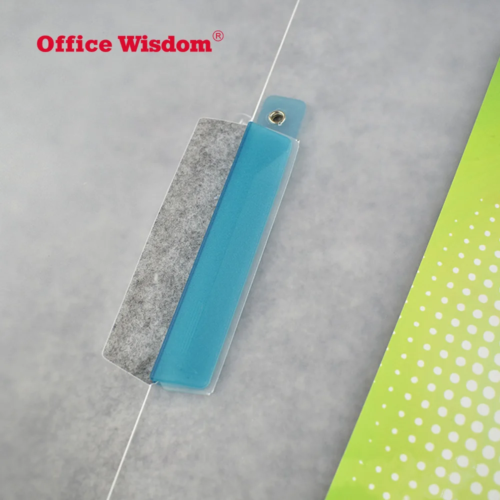 Office Wisdom A4 PP plastic Rotary clip file folder Rotary clip report folder cover with swing clip file