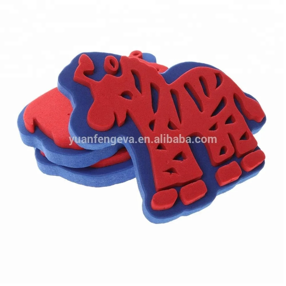 EVA Kids Animal Stamper Foam Paint Stamps Kids Home School Painting Toys