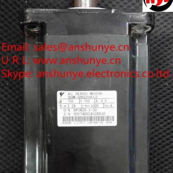 Used SGM-08U2HA12 Tested Working AC Servo Motor SGM-08U2HA12