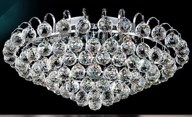 Honor of crystal 15-40mm crystal prism balls chandelier pendant glass lighting hanging balls