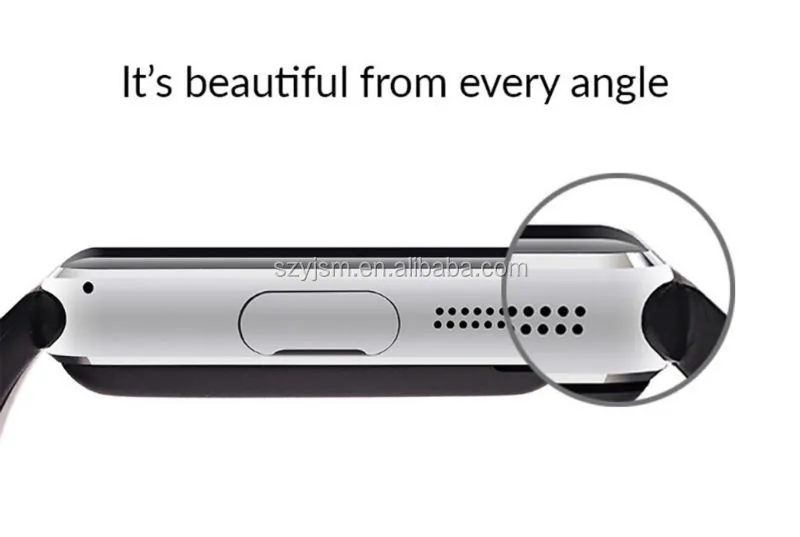 Touch screen sport GT08 Plus Connectivity Android Phone Sync Notifier Support Sim TF Card MP3 Metal Watch Smart