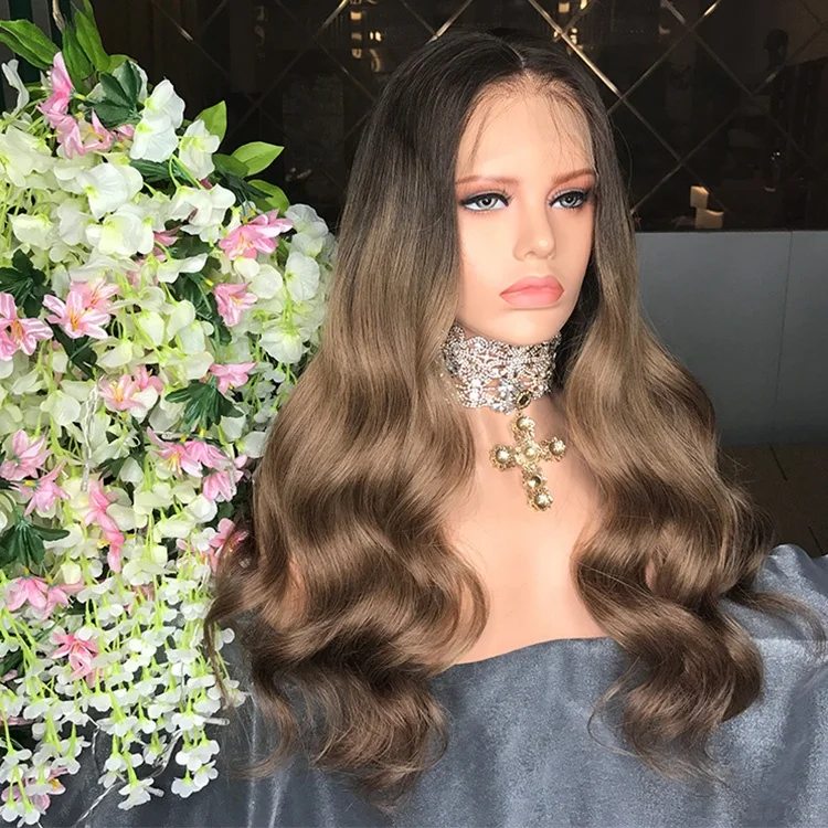 
Silk Base Lace Wigs Weave Hair Cuticle Aligned Wig India Hair 4X4 Silk Top Lace Front Wig In Stock 