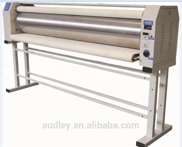 Audley CE 1.7m 1800 roller low price t shirt fabric sublimation heat transfer printing press machine made in china