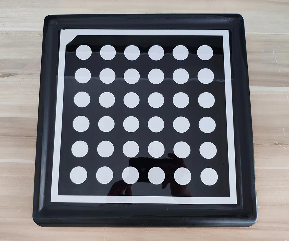 Four wheel aligner 3d wheel alignment target plate Johnson front target