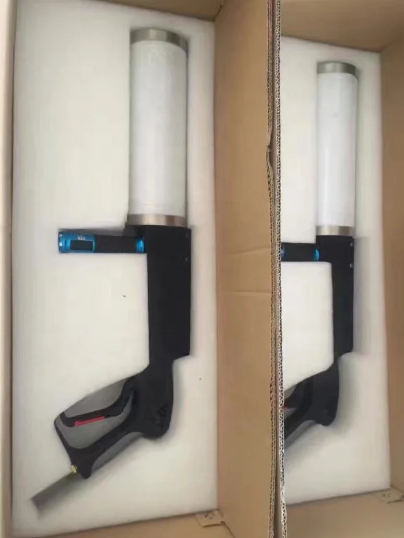 LED CO2 Gun Night Club Stage Concert Supplies Hand Hold Portable DJ CO2 Jet Machine