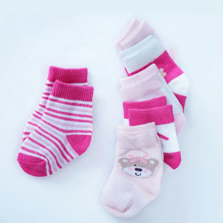 Wholesale Price 3D Cartoon Tube Sock Baby Children Socks With Animal Pattern
