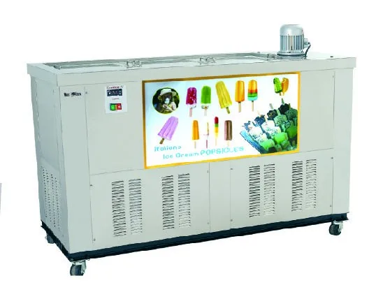 Popsicle Factory Ice Cream Machine Commercial Fit 6 Moulds Ice Candy Ice Lolly Popsicle Maker Machine PBZ-06N