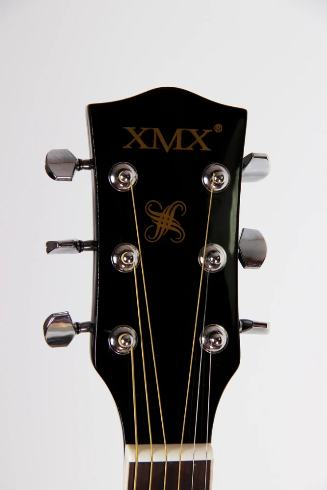 
40 inch cutaway acoustic guitar with linden body 