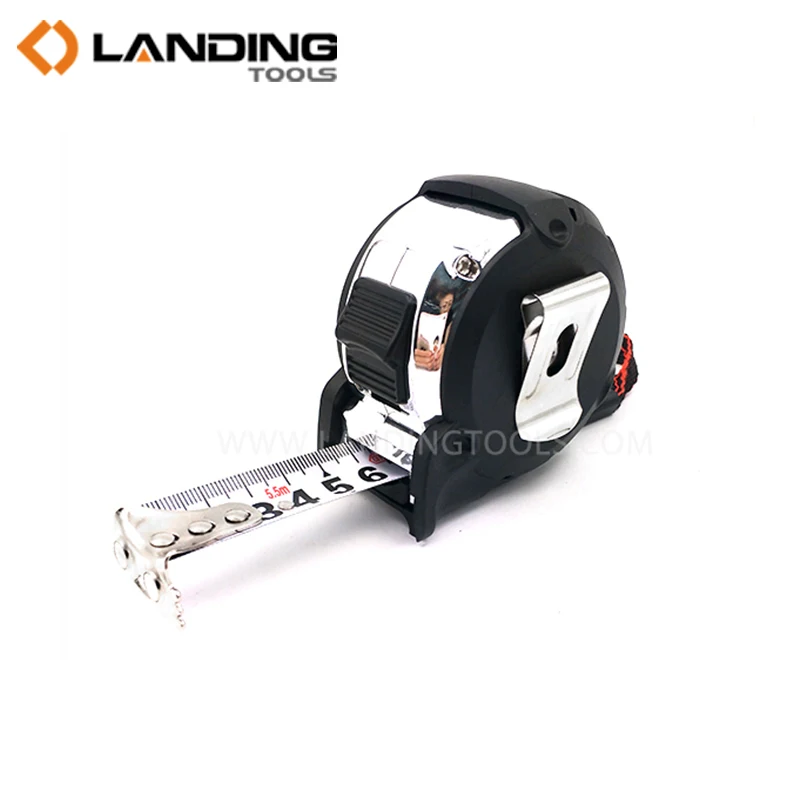 Custom 5m Brand Laser Metric/inch Teel Steel Retractable Distance Digital Measuring Tape